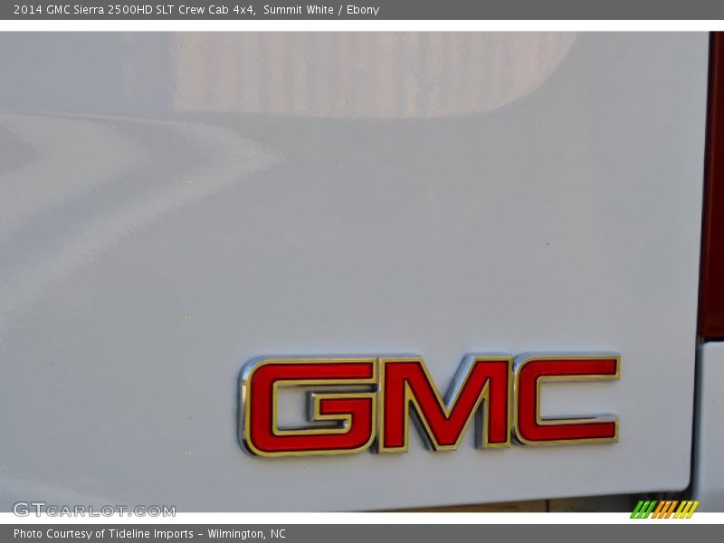 Summit White / Ebony 2014 GMC Sierra 2500HD SLT Crew Cab 4x4