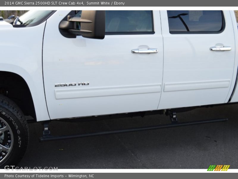 Summit White / Ebony 2014 GMC Sierra 2500HD SLT Crew Cab 4x4