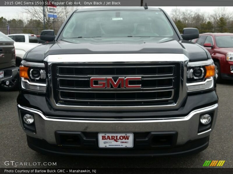 Onyx Black / Jet Black 2015 GMC Sierra 1500 SLE Regular Cab 4x4
