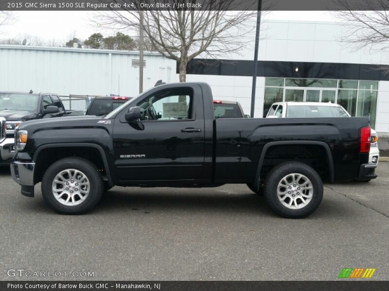  2015 Sierra 1500 SLE Regular Cab 4x4 Onyx Black