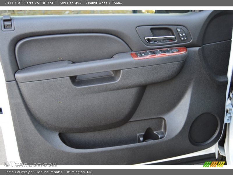 Summit White / Ebony 2014 GMC Sierra 2500HD SLT Crew Cab 4x4