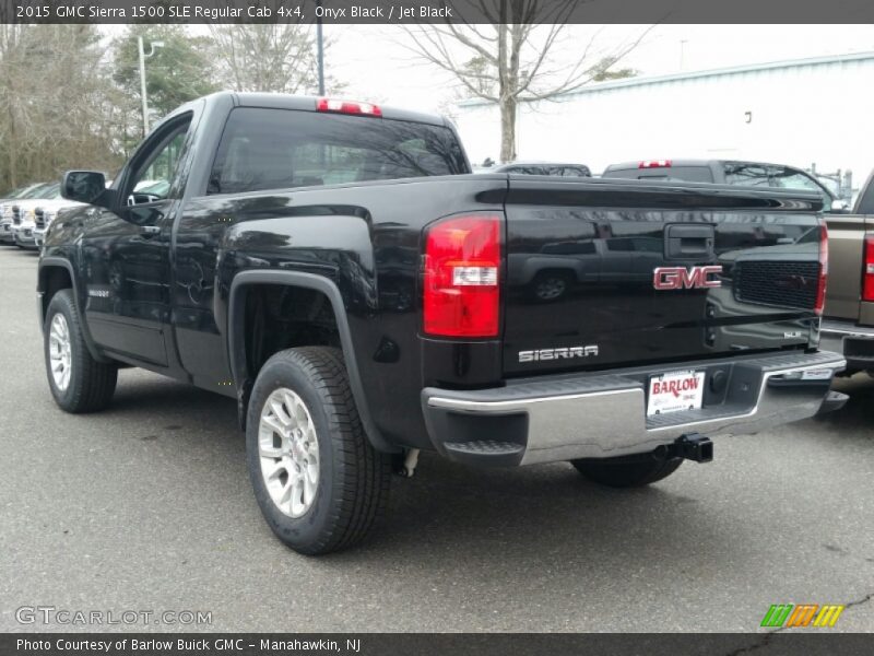 Onyx Black / Jet Black 2015 GMC Sierra 1500 SLE Regular Cab 4x4