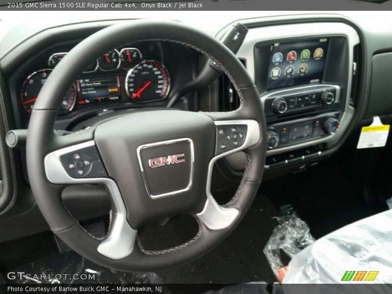Onyx Black / Jet Black 2015 GMC Sierra 1500 SLE Regular Cab 4x4