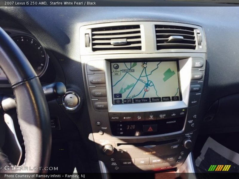 Starfire White Pearl / Black 2007 Lexus IS 250 AWD