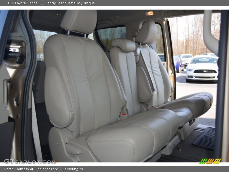 Sandy Beach Metallic / Bisque 2013 Toyota Sienna LE