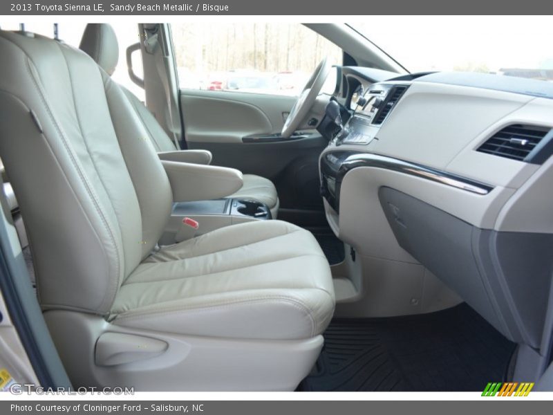 Sandy Beach Metallic / Bisque 2013 Toyota Sienna LE