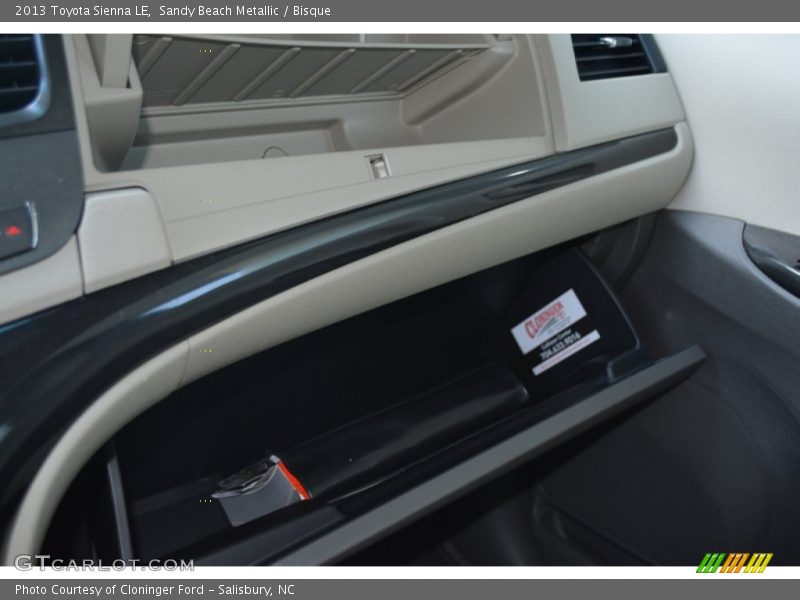 Sandy Beach Metallic / Bisque 2013 Toyota Sienna LE