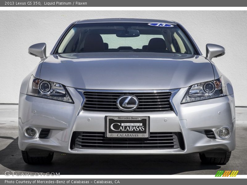 Liquid Platinum / Flaxen 2013 Lexus GS 350
