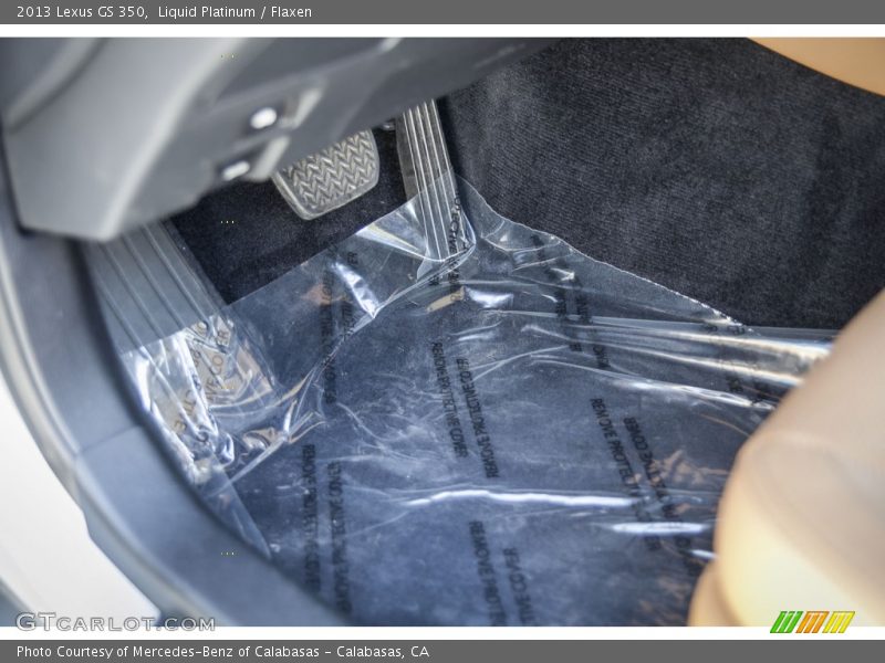 Liquid Platinum / Flaxen 2013 Lexus GS 350
