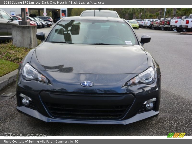Dark Grey Metallic / Black Leather/Alcantara 2013 Subaru BRZ Limited