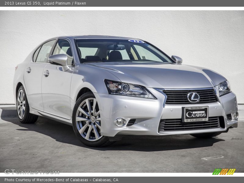 Liquid Platinum / Flaxen 2013 Lexus GS 350