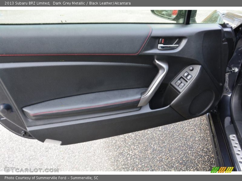 Dark Grey Metallic / Black Leather/Alcantara 2013 Subaru BRZ Limited