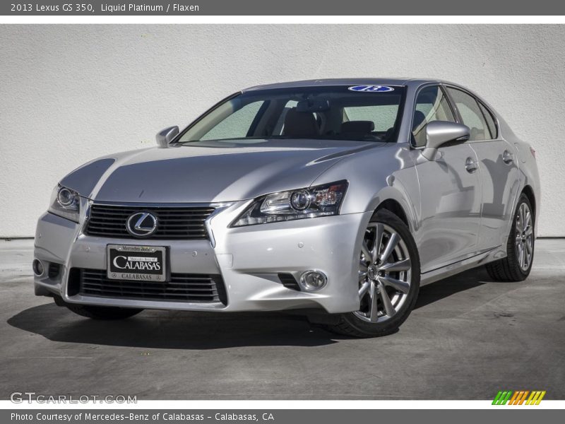 Liquid Platinum / Flaxen 2013 Lexus GS 350