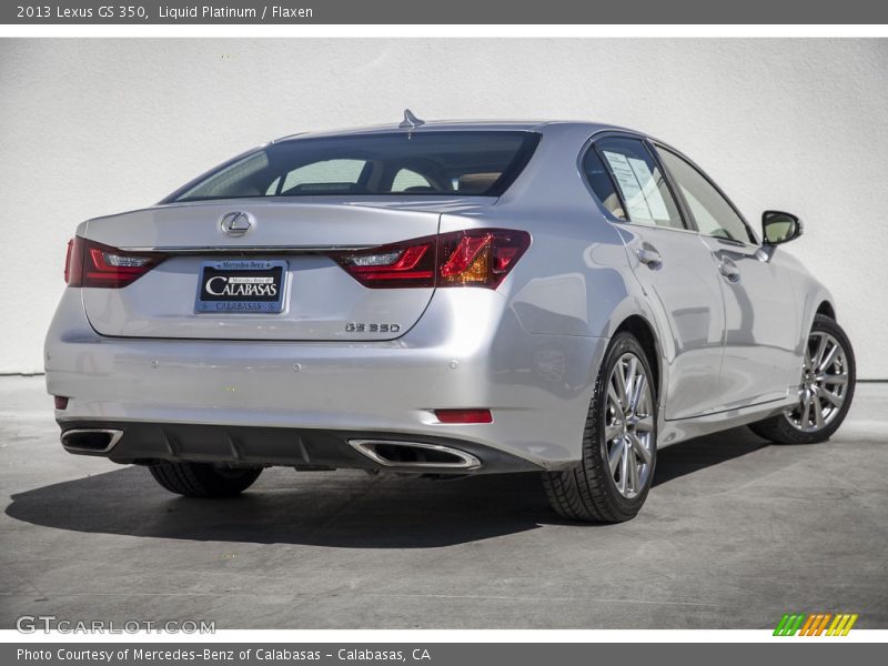 Liquid Platinum / Flaxen 2013 Lexus GS 350