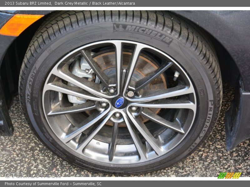 Dark Grey Metallic / Black Leather/Alcantara 2013 Subaru BRZ Limited