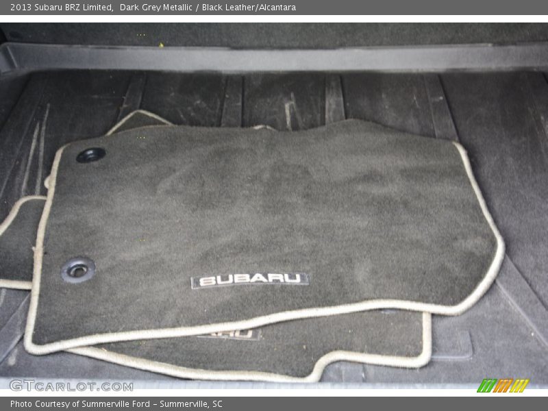 Dark Grey Metallic / Black Leather/Alcantara 2013 Subaru BRZ Limited