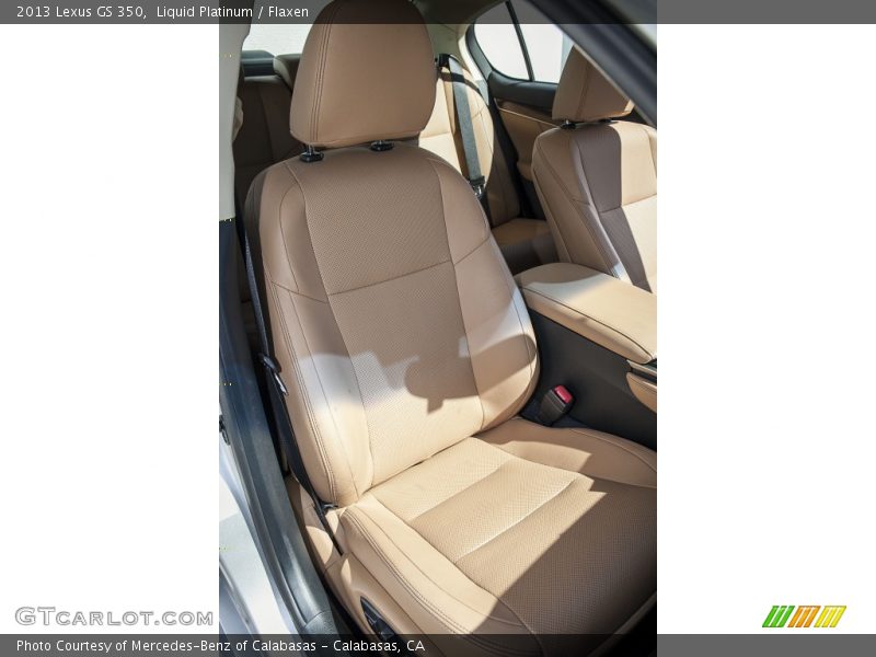 Front Seat of 2013 GS 350