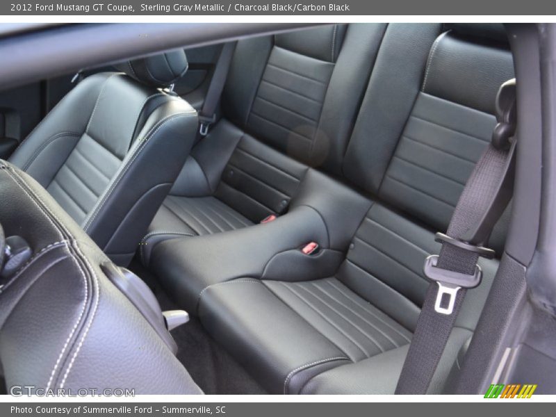 Sterling Gray Metallic / Charcoal Black/Carbon Black 2012 Ford Mustang GT Coupe