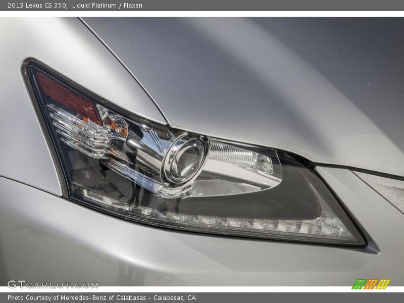 Liquid Platinum / Flaxen 2013 Lexus GS 350