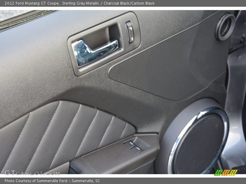 Sterling Gray Metallic / Charcoal Black/Carbon Black 2012 Ford Mustang GT Coupe