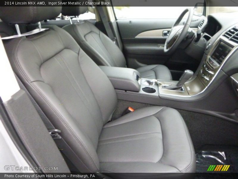 Ingot Silver Metallic / Charcoal Black 2014 Lincoln MKX AWD