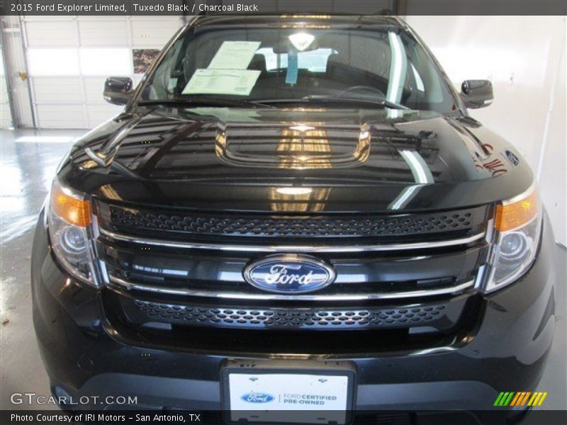 Tuxedo Black / Charcoal Black 2015 Ford Explorer Limited