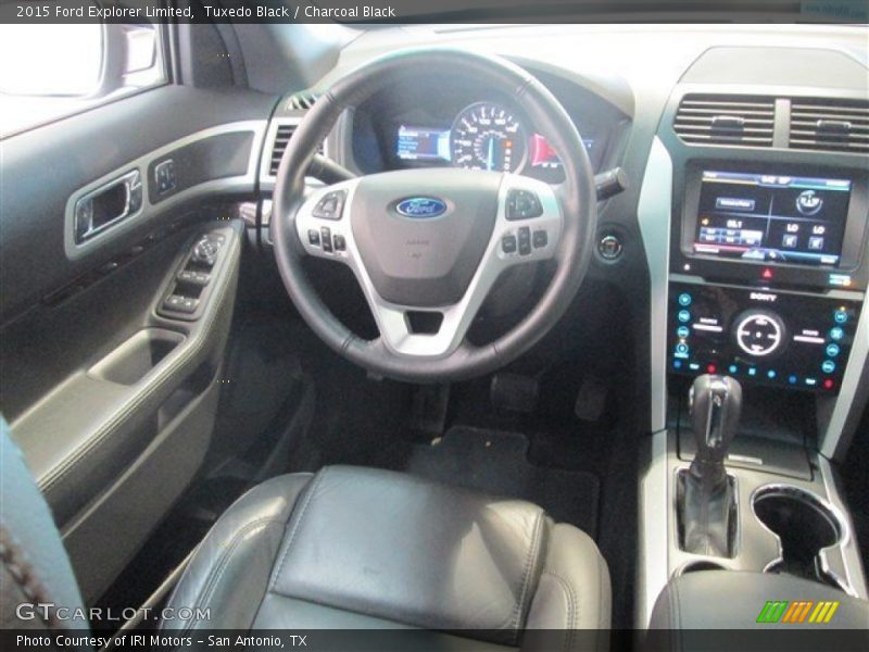 Tuxedo Black / Charcoal Black 2015 Ford Explorer Limited