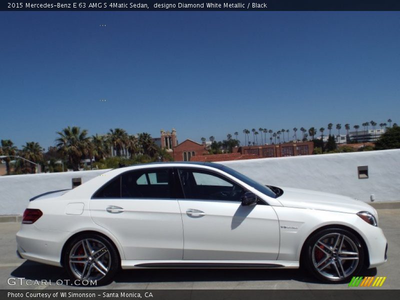  2015 E 63 AMG S 4Matic Sedan designo Diamond White Metallic