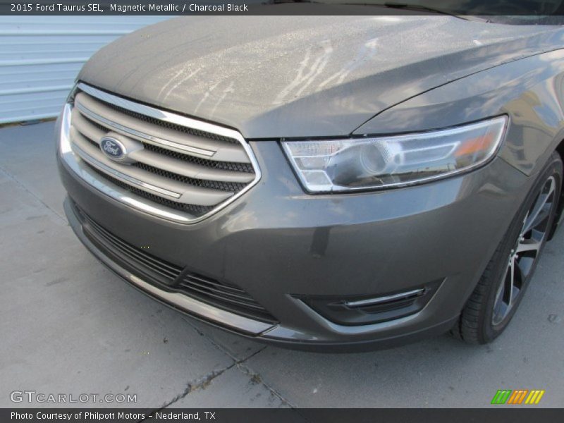Magnetic Metallic / Charcoal Black 2015 Ford Taurus SEL