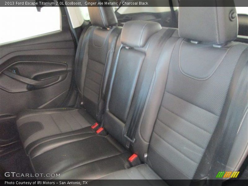 Ginger Ale Metallic / Charcoal Black 2013 Ford Escape Titanium 2.0L EcoBoost