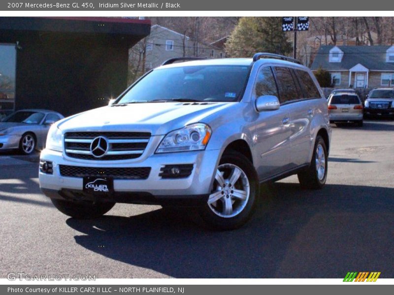 Iridium Silver Metallic / Black 2007 Mercedes-Benz GL 450