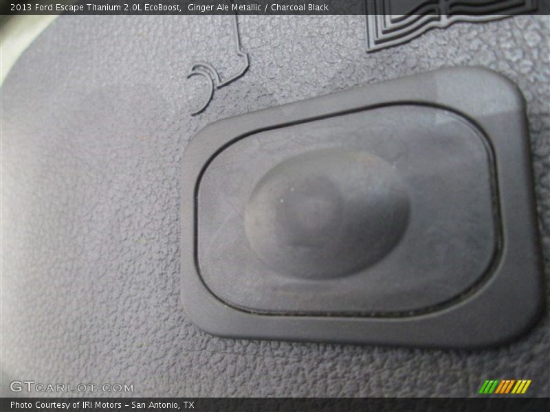 Ginger Ale Metallic / Charcoal Black 2013 Ford Escape Titanium 2.0L EcoBoost