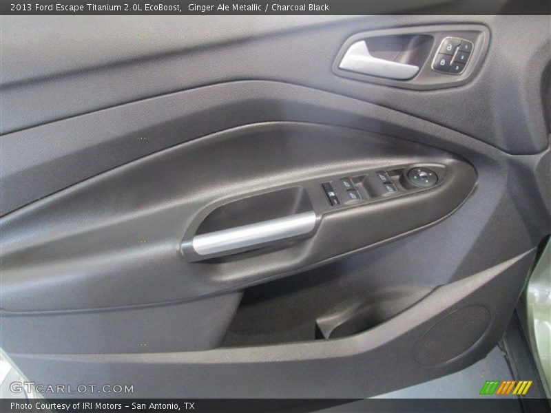 Ginger Ale Metallic / Charcoal Black 2013 Ford Escape Titanium 2.0L EcoBoost