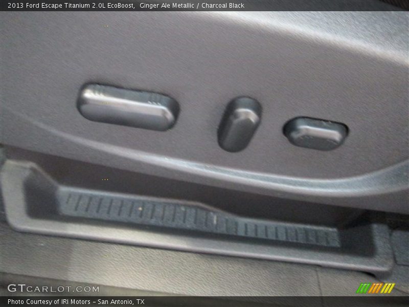 Ginger Ale Metallic / Charcoal Black 2013 Ford Escape Titanium 2.0L EcoBoost