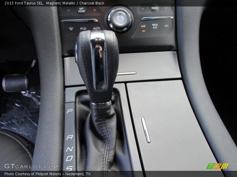 Magnetic Metallic / Charcoal Black 2015 Ford Taurus SEL