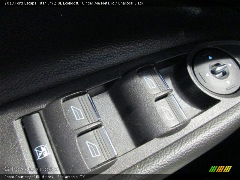 Ginger Ale Metallic / Charcoal Black 2013 Ford Escape Titanium 2.0L EcoBoost