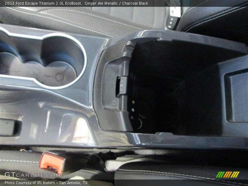 Ginger Ale Metallic / Charcoal Black 2013 Ford Escape Titanium 2.0L EcoBoost