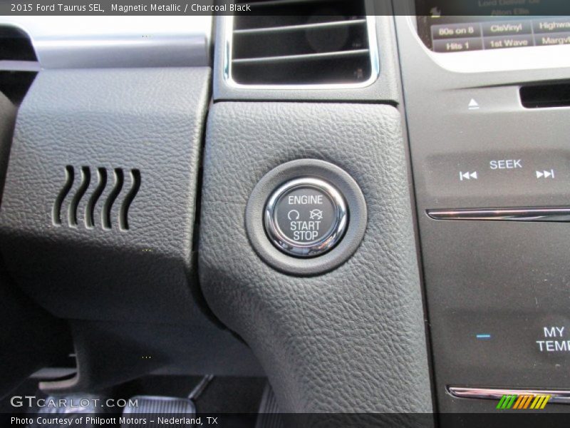Magnetic Metallic / Charcoal Black 2015 Ford Taurus SEL