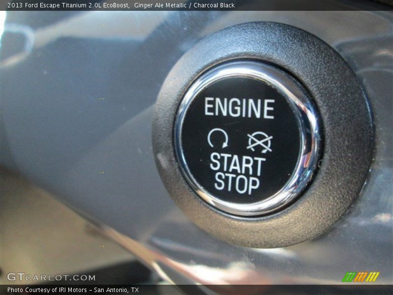 Ginger Ale Metallic / Charcoal Black 2013 Ford Escape Titanium 2.0L EcoBoost