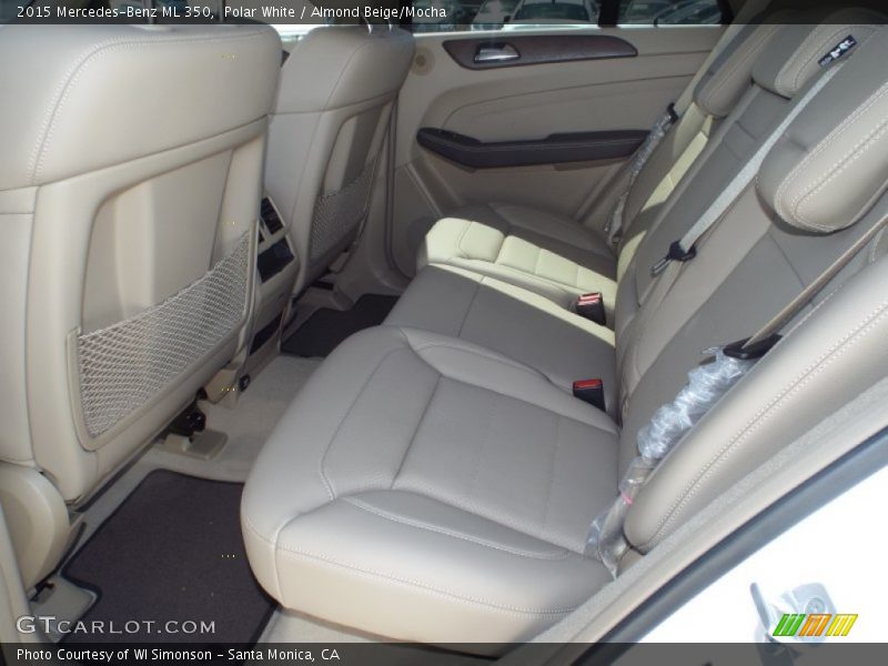 Polar White / Almond Beige/Mocha 2015 Mercedes-Benz ML 350