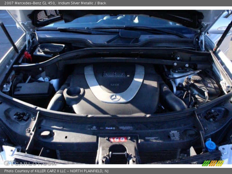 Iridium Silver Metallic / Black 2007 Mercedes-Benz GL 450