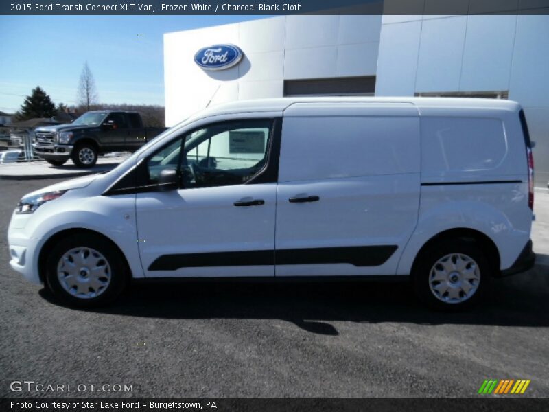  2015 Transit Connect XLT Van Frozen White