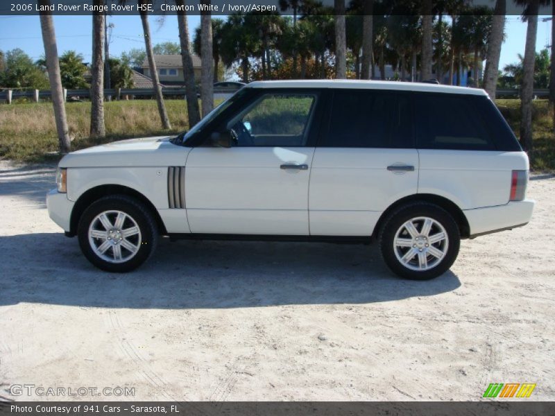 Chawton White / Ivory/Aspen 2006 Land Rover Range Rover HSE