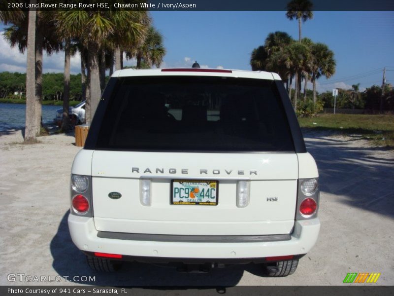 Chawton White / Ivory/Aspen 2006 Land Rover Range Rover HSE