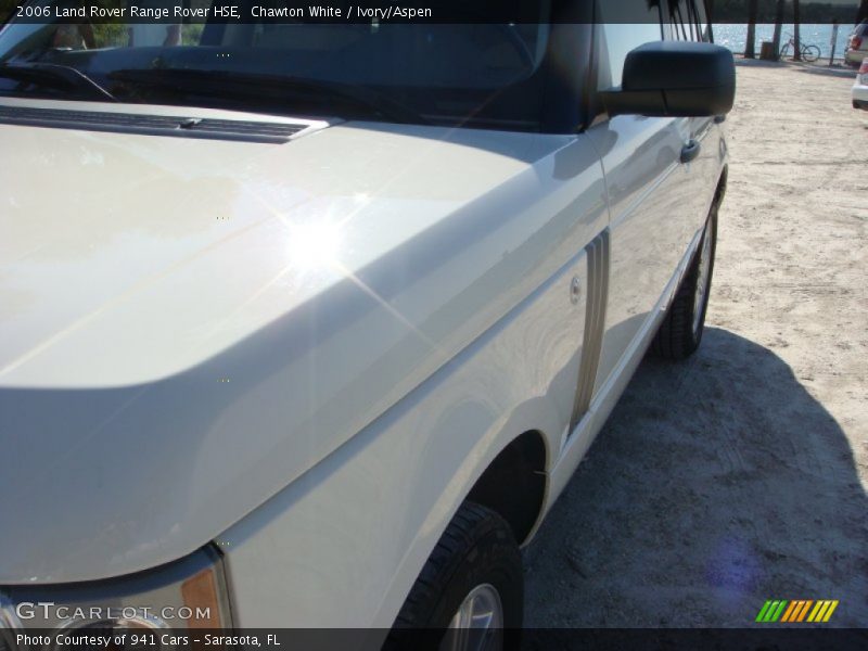 Chawton White / Ivory/Aspen 2006 Land Rover Range Rover HSE