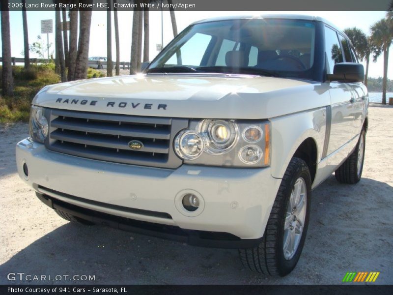 Chawton White / Ivory/Aspen 2006 Land Rover Range Rover HSE