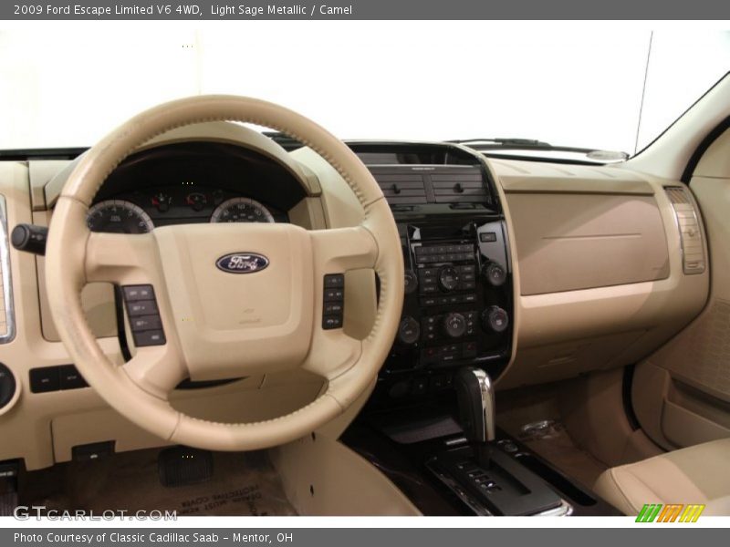 Dashboard of 2009 Escape Limited V6 4WD