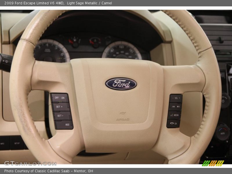  2009 Escape Limited V6 4WD Steering Wheel