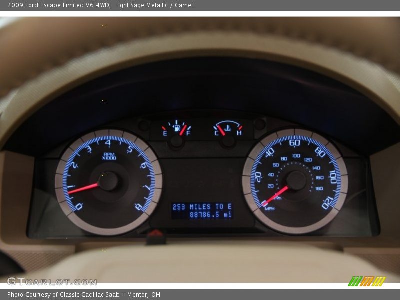  2009 Escape Limited V6 4WD Limited V6 4WD Gauges