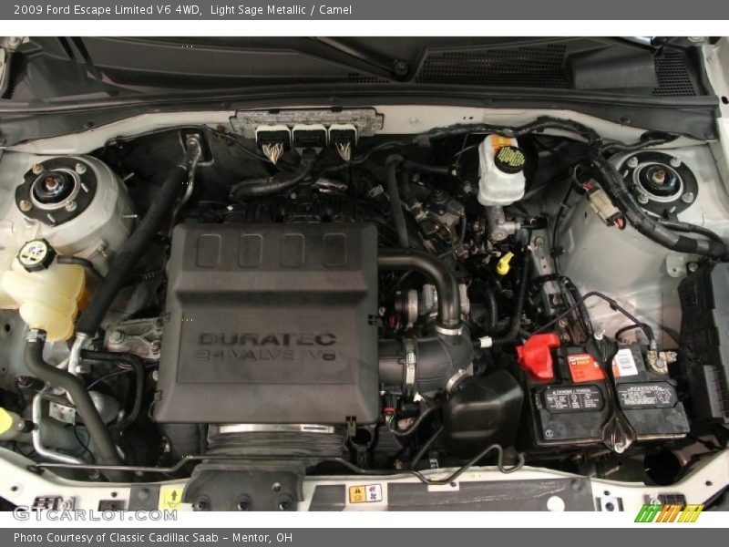  2009 Escape Limited V6 4WD Engine - 3.0 Liter DOHC 24-Valve Duratec V6